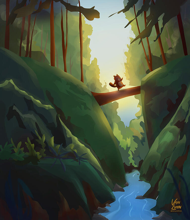Small animal crossing