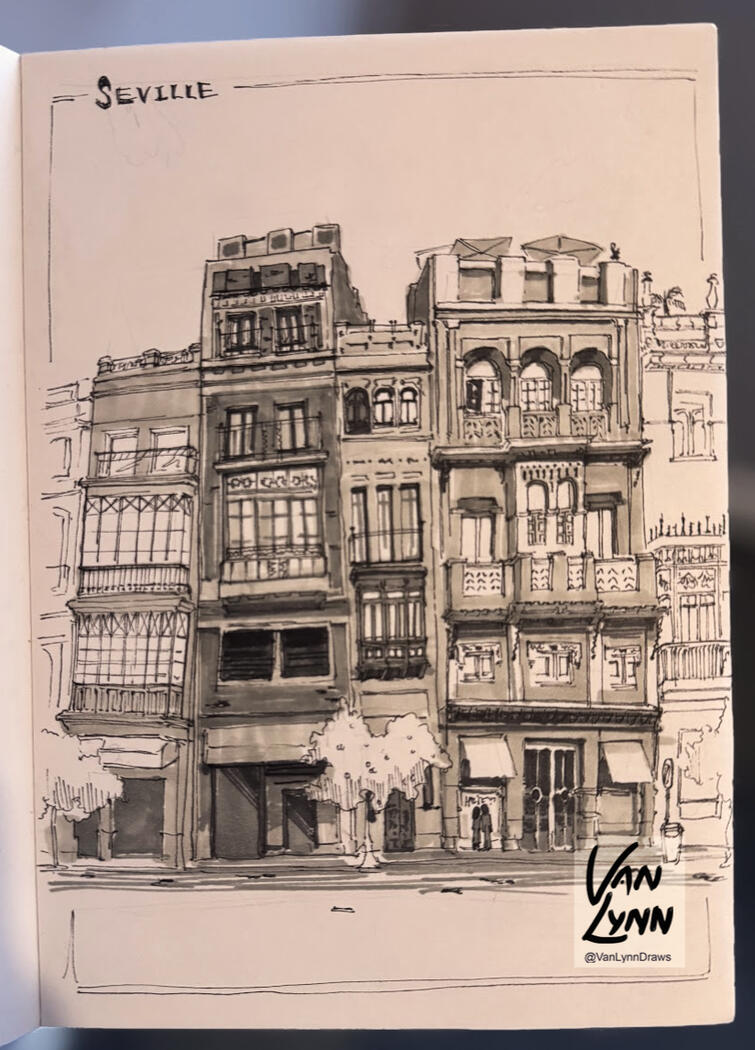 Seville sketch